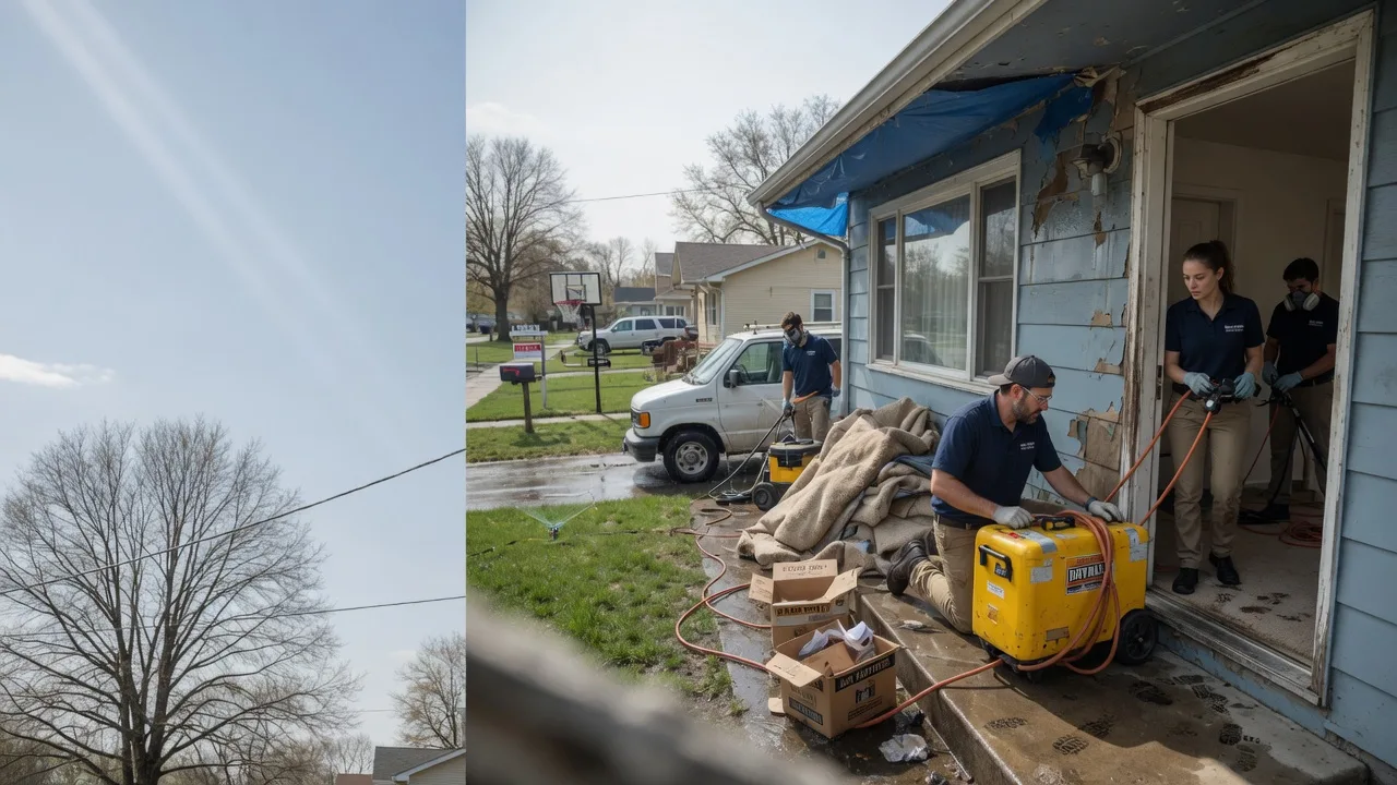 Basement Flood Cleanup in Leslie, AR near me